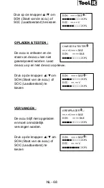 Предварительный просмотр 68 страницы Tool it 024182 Operating Instructions Manual