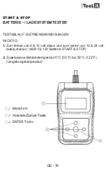 Предварительный просмотр 79 страницы Tool it 024182 Operating Instructions Manual