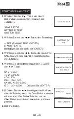 Предварительный просмотр 83 страницы Tool it 024182 Operating Instructions Manual