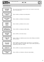 Предварительный просмотр 47 страницы Tool it 024229 Manual