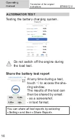 Предварительный просмотр 16 страницы Tool it BTW 12 V Operating Manual