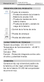 Предварительный просмотр 26 страницы Tool it BTW 12 V Operating Manual