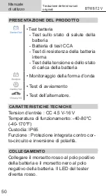 Предварительный просмотр 50 страницы Tool it BTW 12 V Operating Manual