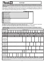 Предварительный просмотр 27 страницы Tool it FLIP FLAP Manual