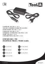 Предварительный просмотр 1 страницы Tool it GYSPACK 750 Manual