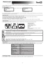 Preview for 11 page of Tool it PANORAMIC 3XL Manual