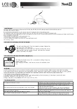 Предварительный просмотр 6 страницы Tool it PROMAX LCD 9.13G Manual