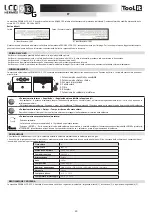 Предварительный просмотр 20 страницы Tool it PROMAX LCD 9.13G Manual