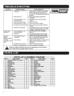 Preview for 8 page of Tool Shop 207-4825 Operator'S Manual