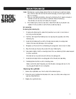 Preview for 5 page of Tool Shop 243-1145 Operator'S Manual