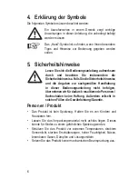 Preview for 6 page of TOOLCRAFT 1007587 Operating Instructions Manual