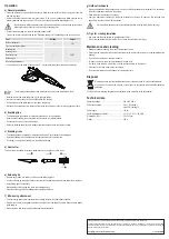 Preview for 4 page of TOOLCRAFT 1372165 Operating Instructions Manual