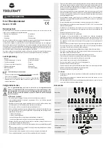 Preview for 7 page of TOOLCRAFT 1372165 Operating Instructions Manual