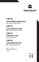 Preview for 1 page of TOOLCRAFT 1400304 Operating Instructions Manual