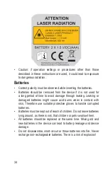 Preview for 34 page of TOOLCRAFT 1400304 Operating Instructions Manual