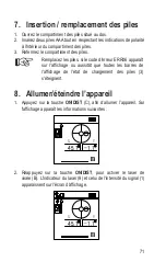 Предварительный просмотр 71 страницы TOOLCRAFT 1400305 Operating Instructions Manual