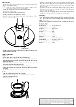 Preview for 2 page of TOOLCRAFT 1425137 Operating Instructions Manual