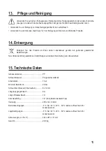 Preview for 11 page of TOOLCRAFT 1499511 Operating Instructions Manual