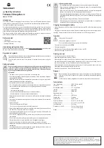 Предварительный просмотр 2 страницы TOOLCRAFT 1511641 Operating Instructions