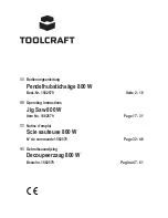 Preview for 1 page of TOOLCRAFT 1582579 Operating Instructions Manual