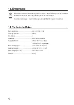 Preview for 14 page of TOOLCRAFT 1620655 Operating Instructions Manual