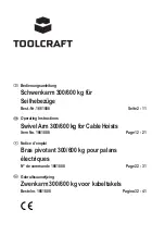 Preview for 1 page of TOOLCRAFT 1661808 Operating Instructions Manual