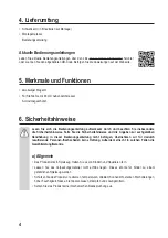 Preview for 4 page of TOOLCRAFT 1661808 Operating Instructions Manual