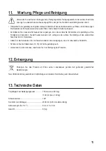 Preview for 11 page of TOOLCRAFT 1661808 Operating Instructions Manual