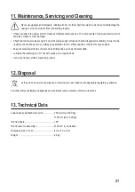 Preview for 21 page of TOOLCRAFT 1661808 Operating Instructions Manual