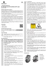 Предварительный просмотр 1 страницы TOOLCRAFT 1761447 Operating Instructions Manual