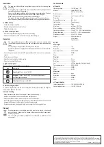 Preview for 4 page of TOOLCRAFT 1933084 Operating Instructions