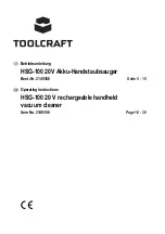 TOOLCRAFT 2149356 Operating Instructions Manual preview