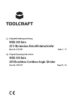 Preview for 1 page of TOOLCRAFT 2181347 Original Operating Instructions