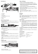 Preview for 2 page of TOOLCRAFT 2226179 Operating Instructions