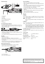 Preview for 4 page of TOOLCRAFT 2226179 Operating Instructions