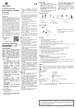 Предварительный просмотр 2 страницы TOOLCRAFT 2226764 Operating Instructions