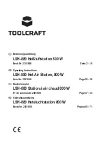 TOOLCRAFT 2301606 Operating Instructions Manual preview