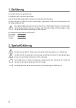 Preview for 4 page of TOOLCRAFT 2301606 Operating Instructions Manual