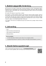 Preview for 4 page of TOOLCRAFT 2309665 Operating Instructions Manual