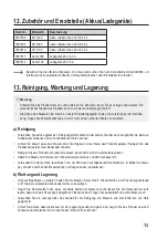 Preview for 13 page of TOOLCRAFT 2309665 Operating Instructions Manual