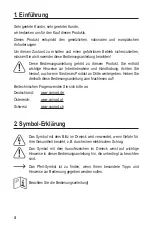 Preview for 4 page of TOOLCRAFT 2331524 Operating Instructions Manual