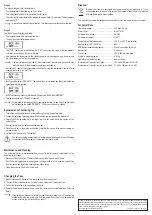 Preview for 6 page of TOOLCRAFT 2377689 Operating Instructions Manual