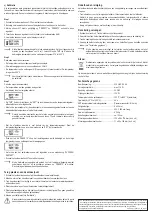 Preview for 12 page of TOOLCRAFT 2377689 Operating Instructions Manual