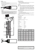 Предварительный просмотр 2 страницы TOOLCRAFT 2386381 Operating Instructions Manual