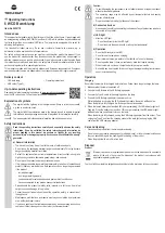 Preview for 3 page of TOOLCRAFT 2435118 Operating Instructions Manual