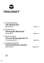 TOOLCRAFT 2475777 Original Instructions Manual предпросмотр