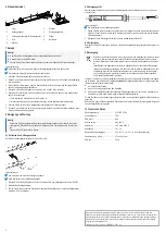 Preview for 2 page of TOOLCRAFT 2521200 Operating Instructions Manual