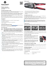 TOOLCRAFT 2567821 Operating Instructions preview