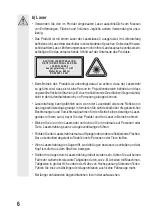 Preview for 6 page of TOOLCRAFT 75 98 13 Operating Instructions Manual