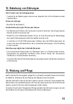 Preview for 19 page of TOOLCRAFT 75 98 13 Operating Instructions Manual